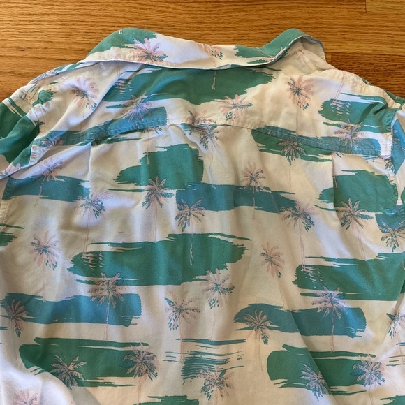 Chubbies Shirt Men's Sz Large Tropical Palm Short Sleeve Casual Lightweight - Picture 6 of 12
